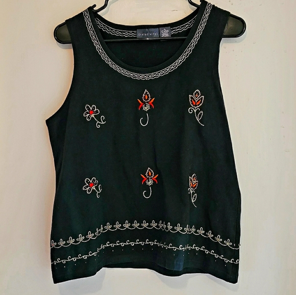 Embroidered Top - Picture 1 of 6